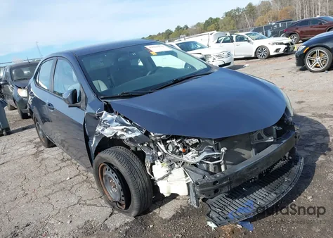 2015 Toyota Corolla Le from USA, damaged, VIN 2T1BURHE6FC355609